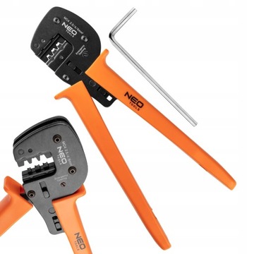 НЕО ЩИПЦЫ ДЛЯ ОБЖИМА ФОТОЭЛЕКТРИЧЕСКИХ РАЗЪЕМОВ