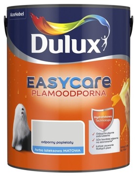 Farba Dulux EasyCare- odporny popielaty, 5l