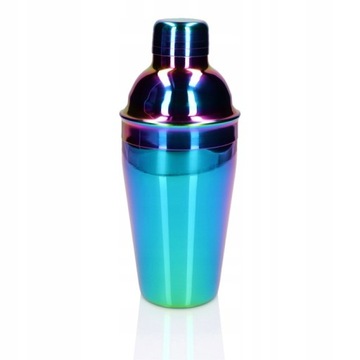 БАРМЕННЫЙ НАБОР ДЛЯ НАПИТКОВ RAINBOW ШЕЙКЕР JIGGER ЛОЖКА ДЛЯ ПОРОШКА 8 шт ПРЕМИУМ