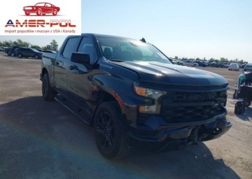 Chevrolet Silverado II 2023 Chevrolet Silverado 2023r., 1500 Custom, od ubezpieczalni 2.7 Benzyna 310KM
