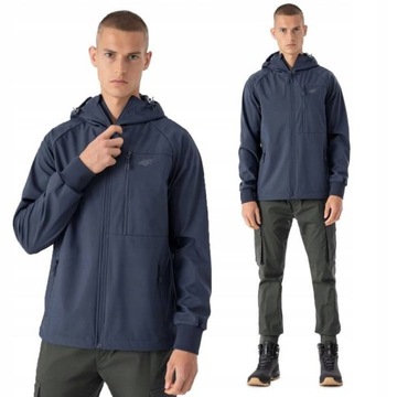 Kurtka męska 4F softshell z membraną H4Z21 SFM002