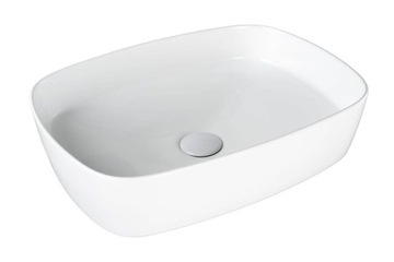 Umywalka Nablatowa Serina 2600215037 49,5X37X13,5 Biały Bevisa