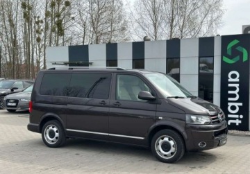 Volkswagen Multivan T6 2013 Volkswagen Multivan 2.0TDI 180KM 2013r. Highline auto zarejestrowane i ube