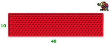 MATA BAROWA OCIEKACZ XS 10x40 CZERWONA - LEMA3D