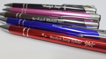 Ручки металлические, СТУДЕНЧЕСКАЯ ПРИМЕРКА, каждая гравировка разная.