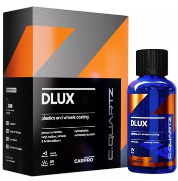 CarPro Cquartz DLUX Powłoka na plastiki 30ml