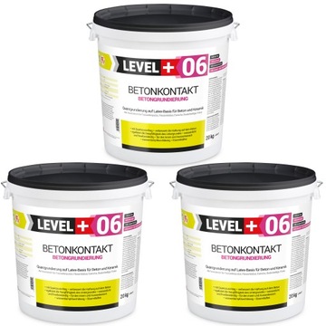 Grunt Betonkontakt 60kg Pod Tynki Level+06