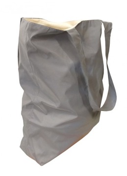 Светоотражающая сумка для покупок 39х45 см с карманом