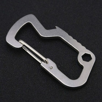 КУЛОН-ОТКРЫТКА КАРАБИНА, БРЕЛОК ИЗ НЕРЖАВЕЮЩЕЙ НЕРЖАВЕЛИ