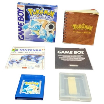 Классическая игра Pokemon Blue Version для Nintendo Game Boy