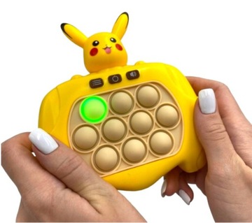 POPIT АРКАДНАЯ ИГРА ЭЛЕКТРОННАЯ ИГРУШКА ПИКАЧУ ПОКЕМОН 999 УРОВЕНЬ