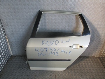 DRZWI LEWY TYŁ SW KOMBI KCVD PEUGEOT 407