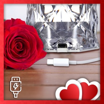 СВЕТОДИОДНАЯ СЕНСОРНАЯ ЛАМПА CRYSTAL DIAMOND RGB + ПУЛЬТ USB