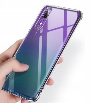 ETUI TPU SILIKON DO HUAWEI P20 1,5MM AIRBAG CASE