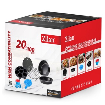 НАБОР АКСЕССУАРОВ ДЛЯ ФРИТЮРНИЦ 20+100ШТ 8