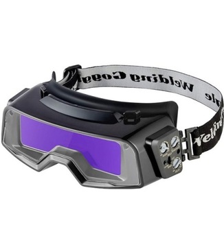 GOGLE SPAWALNICZE OKULARY OCHRONNE SAMOŚCIEMNIAJĄCE MASKA DO SPAWANIA FILTR