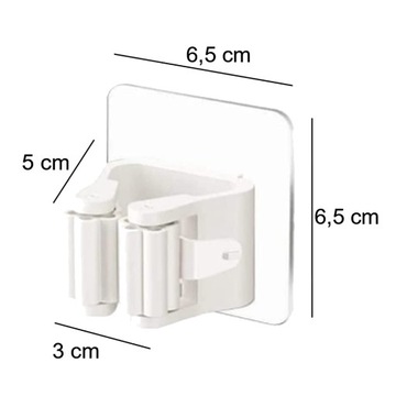 САМОКЛЕЯЩАЯСЯ ВЕШАЛКА НАСТЕННЫЙ КРОНШТЕЙН ВЕШАЛКА ДЛЯ ШВАБРЫ