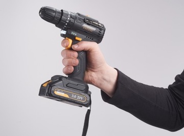 АККУМУЛЯТОРНАЯ УДАРНАЯ ДРЕЛЬ 20 В, БЕСЩЕТОЧНЫЕ НАСАДКИ