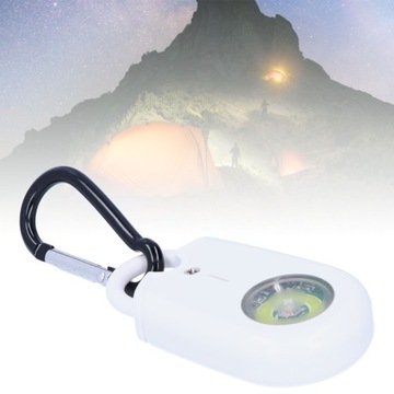 Сигнализация самообороны 125 дБ Светодиодная сигнализация SOS Аварийное устройство с карабином