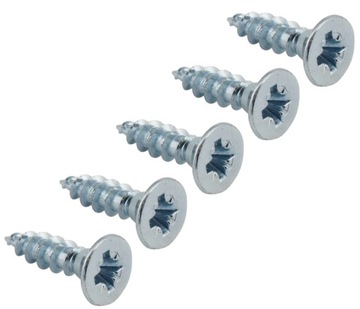 Закаленные шурупы 4,0 х 30 мм, оцинкованные.