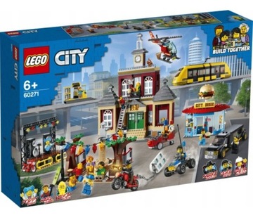 Lego 60271 City sam pusty karton pudełko czytaj op