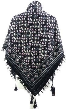 ШАРФ НА ПЛЕЧАХ С НАРОДНЫМ УЗОРОМ ЭТНО ШАРФ