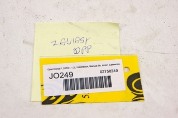 JO249 OPEL CORSA F PANTY DVEŘE PRAVÝ PŘEDNÍ KPL