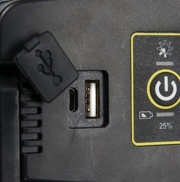 ПОРТАТИВНЫЙ ПОЛЕТ С ДИНАМИКОМ 2X15 Вт, 2000 ЛМ, LI-ION, IP44