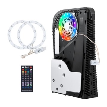 8-цветная светодиодная лента RGB с пультом дистанционного управления для консоли PS5