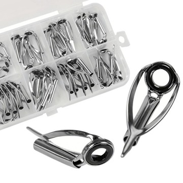 40 шт., ремонтный комплект для замены наконечника удочки, гладкий сменный наконечник удочки