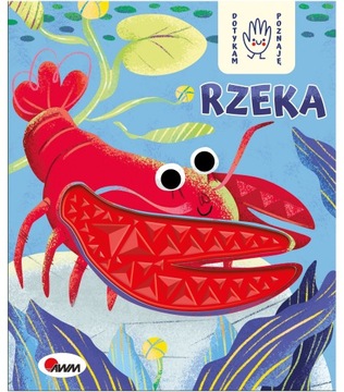 KSIĄŻECZKA SENSORYCZNA DOTYKAM POZNAJĘ RZEKA