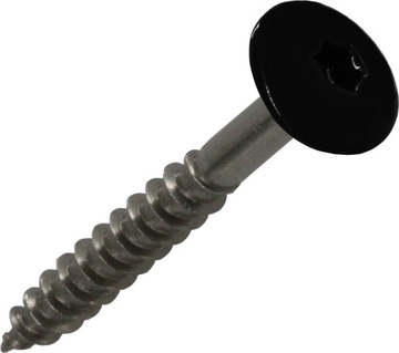 Wkręty fasadowe Elewacyjne samowiercące niski profil 5,5x35 mm RAL 9005