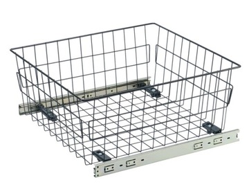 WYSUWANA SZUFLADA KOSZ NA BIELIZNĘ 60 /20CM GRAFIT