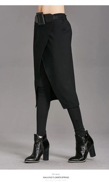 2023 Spring Autumn Women Pants High Stretch Black