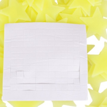 СВЕТЯЩИЕСЯ НАКЛЕЙКИ ФЛУОРЕСЦЕНТНЫЕ ЗВЕЗДЫ 100 шт.