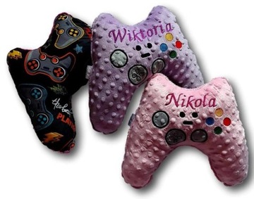 Подушка-подушка с именем PS, имя консоли, подарок для геймера, звезда Деда Мороза