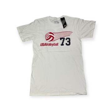 Koszulka męska biała ADIDAS VOLLEYBALL S 73