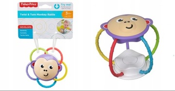 Fisher-Price FVF42 Grzechotka chwytaczek Małpka