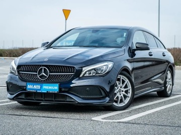 Mercedes CLA C117 Shooting Brake Facelifting 1.6 200 156KM 2018 Mercedes CLA 200, Salon Polska, Automat, Skóra