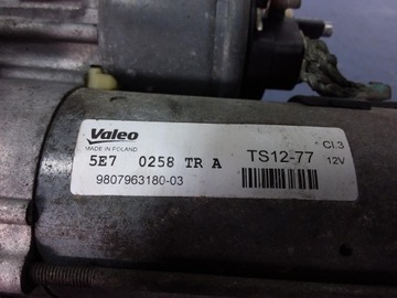 CITROEN C-ELYSEE 1.6 VTI STARTÉR 9807963180