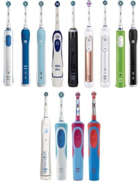 8 детских головок для зубной щетки Oral-B