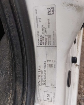 Fiat Doblo V 2022 Fiat Doblo 112022r, LONG 1.6 Diesel SALONOWY. Uszkodzony prawy przod. Jezd, zdjęcie 29