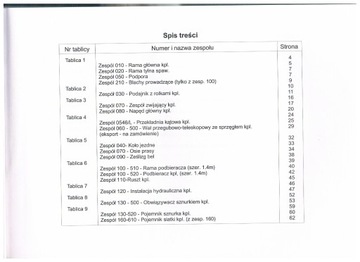Каталог запчастей, Пресс-подборщики рулонные Sipma; З-276, З-27