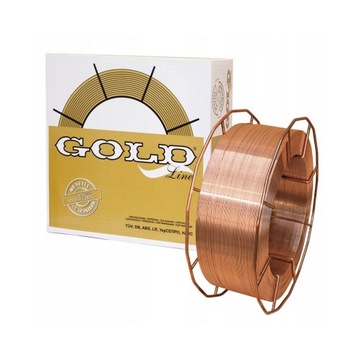 Drut spawalniczy SG3 G4SI1 GOLD 15 KG 1,0 15 kg