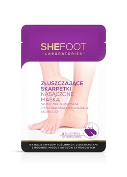 SHEFOOT Skarpety złuszczające 1 para