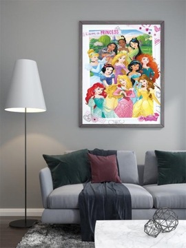 Принцессы Диснея - постер 61х91,5 см