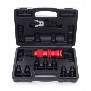 АДАПТЕР ЗАКЛЕПОЧНЫЕ ГАЙКИ ДЛЯ ОТВЕРТКИ 8 шт. M3-M10 КОРПУС CrV - Mo