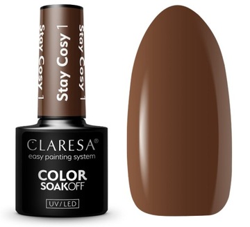 CLARESA LAKIER HYBRYDOWY UV/LED STAY COSY 1 - 5G