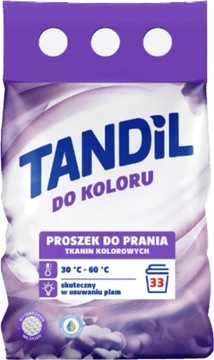 TANDIL proszek do prania tkanin kolorowych kolor 33 prań 2,145 kg