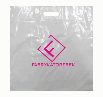 REKLAMÓWKI/TORBY FOLIOWE Z NADRUKIEM 50X50 200 SZT